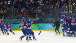 Team USA Scores Overtime Thriller to Reach Olympic Hockey Semifinals