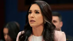 Tulsi Gabbard Quits as Intel Chief to Care for Husband with Rare Bone Cancer
