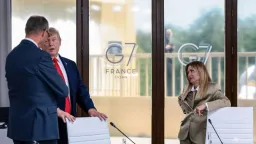 Trump Escalates Personal Feud with Italian PM Meloni, Linking G7 Photo Dispute to Iran and NATO