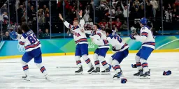Team USA Hockey Celebrates Olympic Gold in Miami