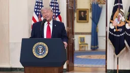 Trump Declares Iran Objectives Near Completion in First Prime-Time War Defense Speech