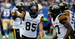 Tiger-Cats Upset Blue Bombers 37-27 in Winnipeg Home Opener