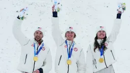Team USA Soars to Gold in Olympic Freestyle Skiing Aerials