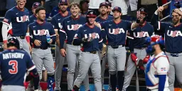 Team USA Wears Olympic Hockey Jerseys in WBC Final