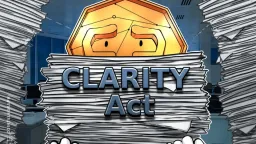 US CLARITY Act Poised for April Passage, Senator Moreno Confirms