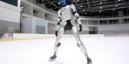 Unitree G1 Humanoid Robot Masters Ice Skating and Rollerblading