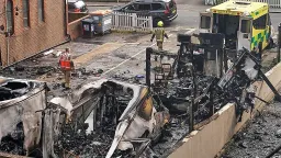 UK Police Arrest Two Men Over Arson Attack on Jewish Charity Ambulances