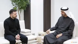 Zelenskyy Meets UAE Leader, Agrees on Defence Cooperation