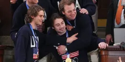 USA Hockey Champions Earn Rousing Ovation at State of the Union