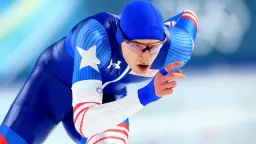 Jordan Stolz Secures Silver in 1500m, Nears Third Olympic Medal