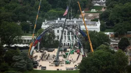 UFC Octagon Rises on White House Lawn for 250th Anniversary Bout