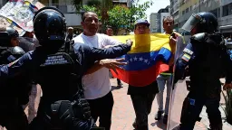 Venezuela Police Use Tear Gas on Protesters Demanding Higher Pay