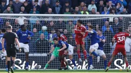 Van Dijk's Stoppage-Time Header Secures Derby Victory for Liverpool