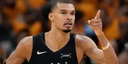 Wembanyama Sets Playoff Block Record, Spurs Fall to Timberwolves