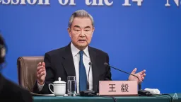 China's Top Diplomat: Middle East War 'Should Never Have Happened'