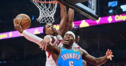 Wallace Sparks Thunder to Victory Over Raptors