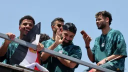 Egypt's World Cup Team Receives Heroes' Welcome After Historic Run