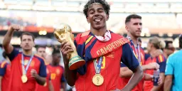 Spain's Lamine Yamal, 19, 'Completed Football' with World Cup Win