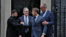 European Leaders Meet Zelenskyy in London Amid Russian Setbacks