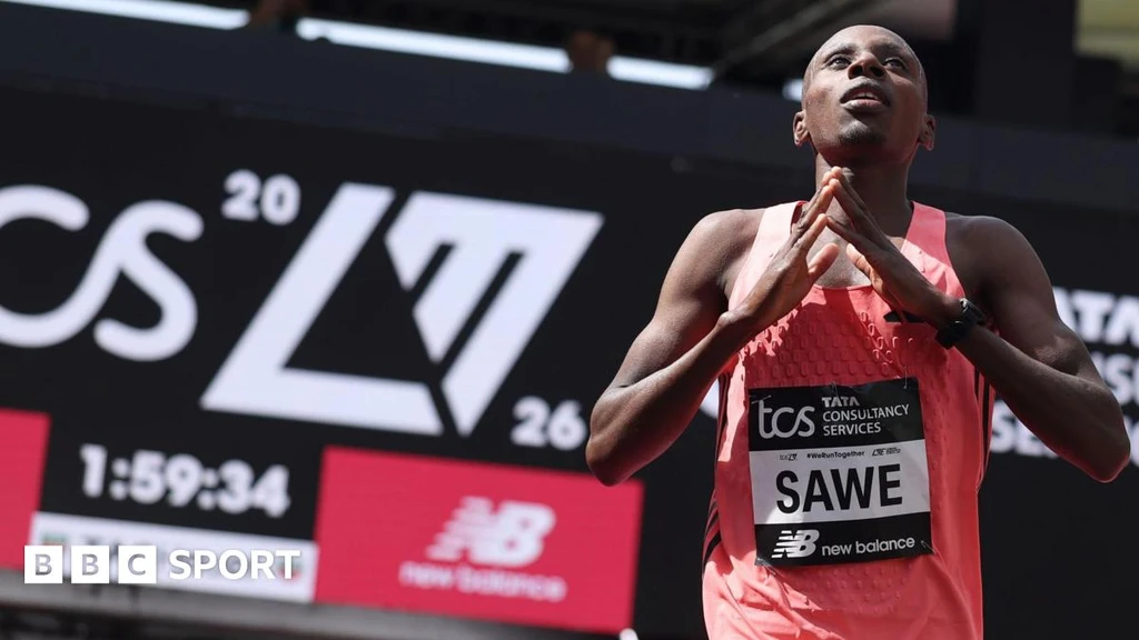 Sawe Shatters Marathon Record, Runs Sub-Two-Hour Race in London