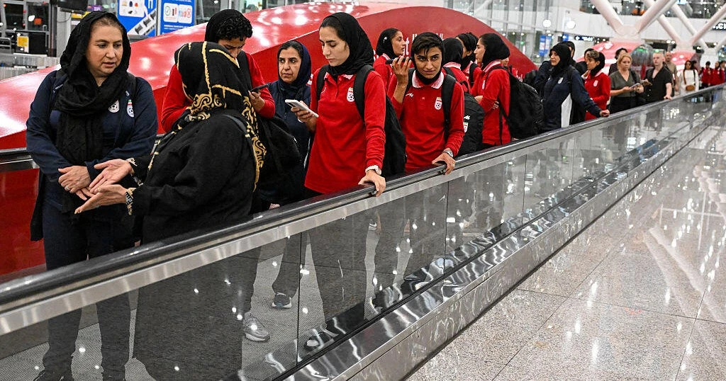 Iran Women's Soccer Team Members Return to Iran