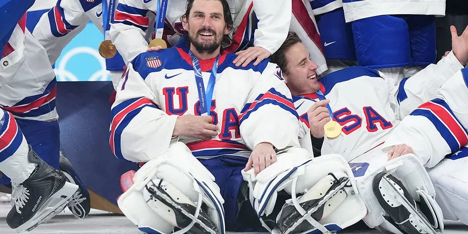 Trump Awards Presidential Medal of Freedom to Olympic Goalie Connor Hellebuyck