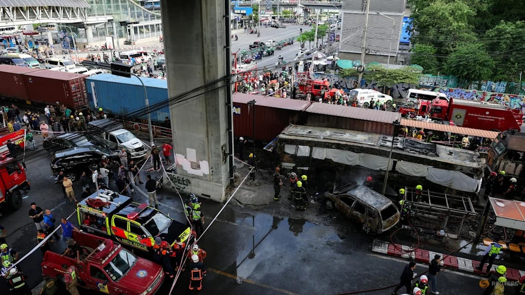 Train Collision Kills 8, Injures 25 in Bangkok