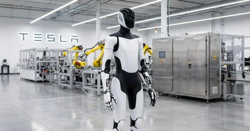Tesla Begins Optimus Robot Production Line at Fremont Factory