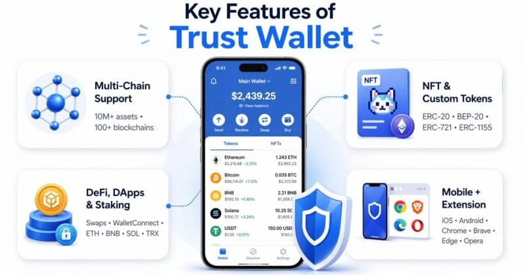 Trust Wallet Deploys Intercepta Security for 220 Million Users