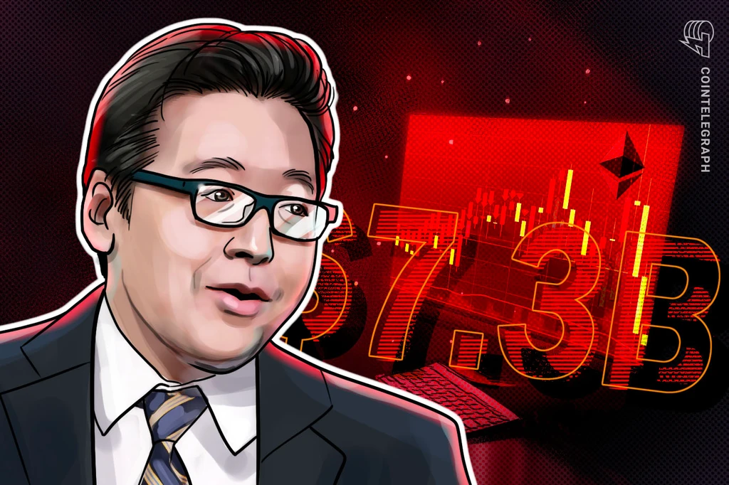 Tom Lee’s BitMine Faces $7.35B ETH Loss as Price Outlook Worsens
