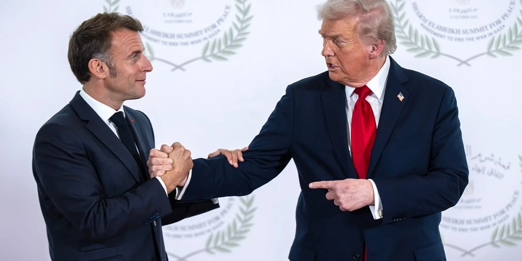 Trump Rates Macron 'an 8' Amid Deepening US-France Split Over Hormuz and Lebanon