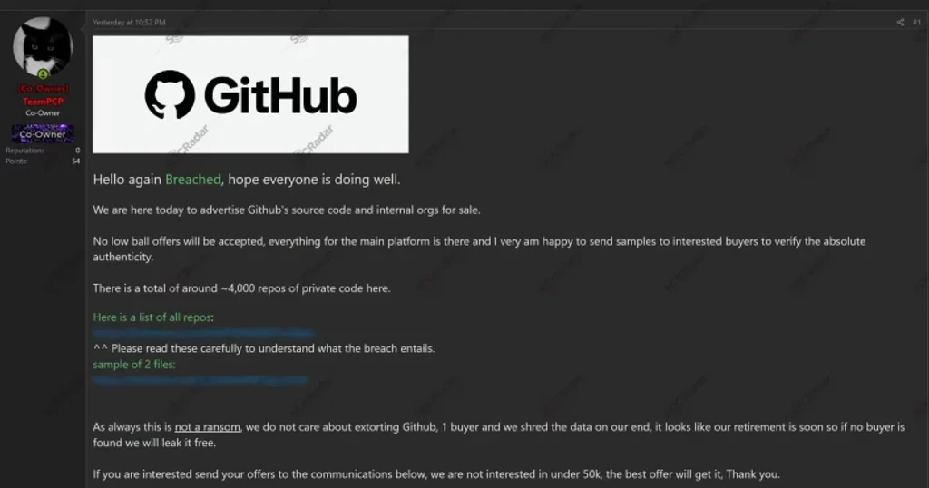 GitHub Breached: 3,800 Internal Repos Stolen via Poisoned VS Code Extension