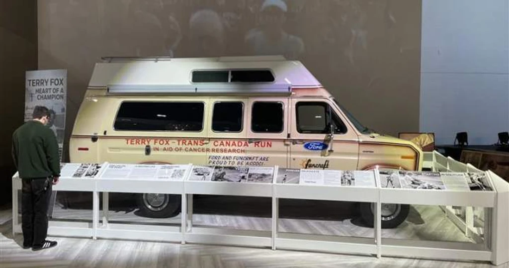 Terry Fox's Iconic 'Van of Hope' Now on Display in Halifax