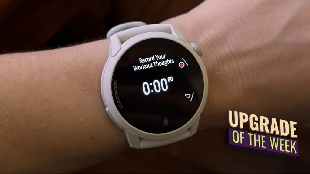 Coros Watch Voice Notes Revolutionize Workout Logging