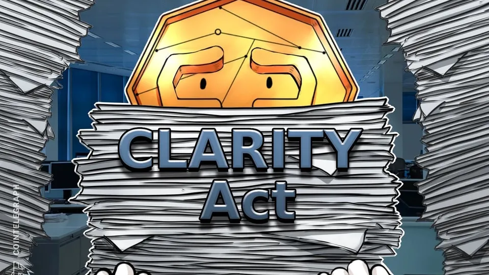 US CLARITY Act Poised for April Passage, Senator Moreno Confirms