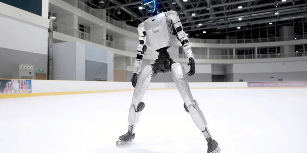 Unitree G1 Humanoid Robot Masters Ice Skating and Rollerblading