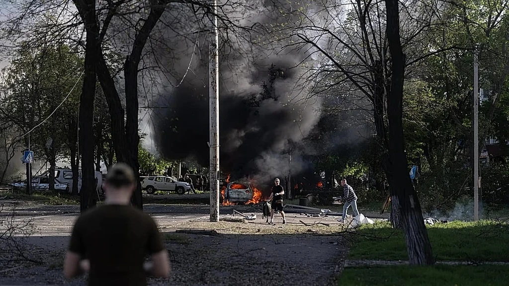 Ukraine Accuses Russia of Breaking Ceasefire with Massive Drone, Missile Barrage