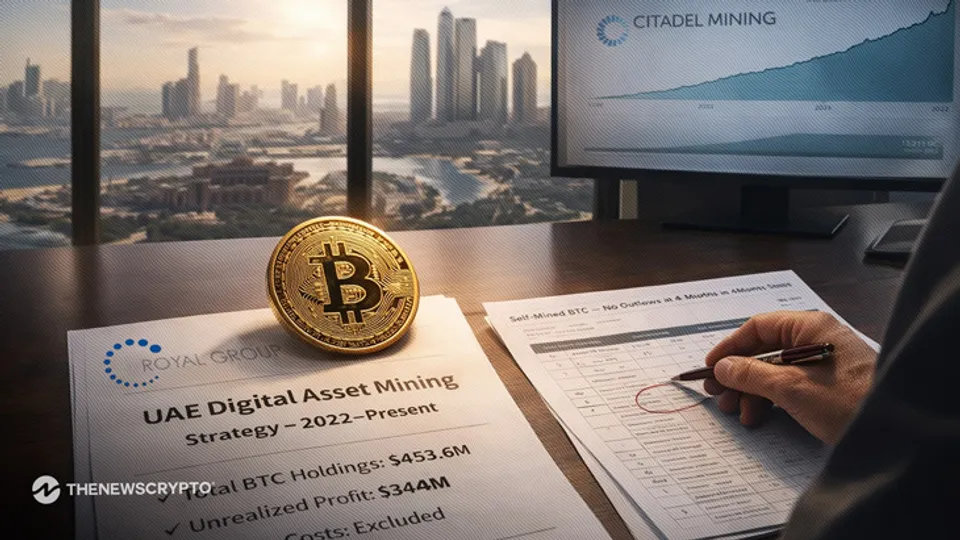 UAE Royal Miners Stack $344M in Bitcoin Profit