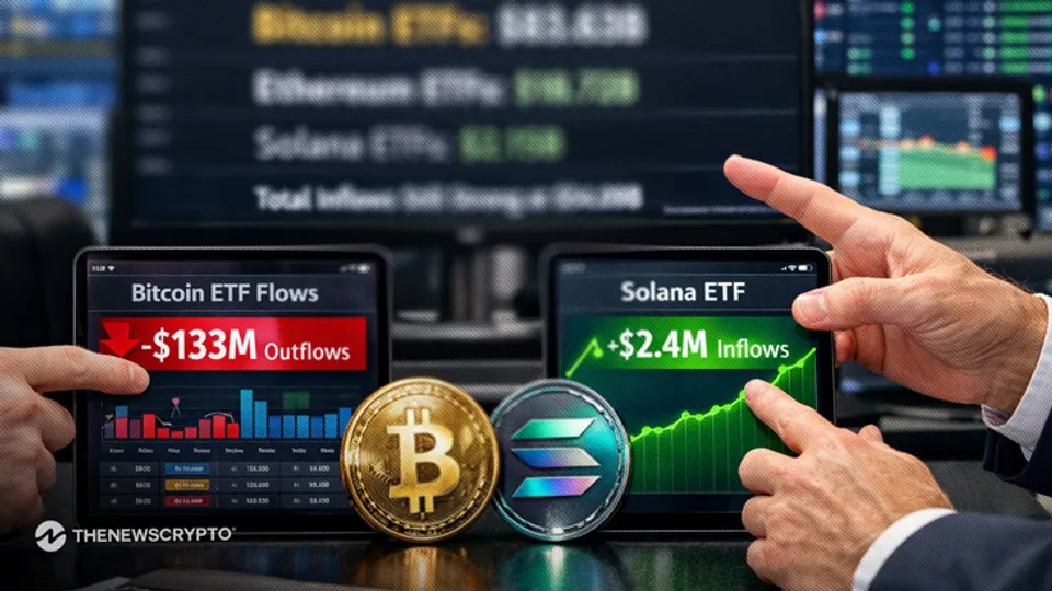 Bitcoin, Ethereum ETFs See Major Outflows; Solana ETFs Gain Traction