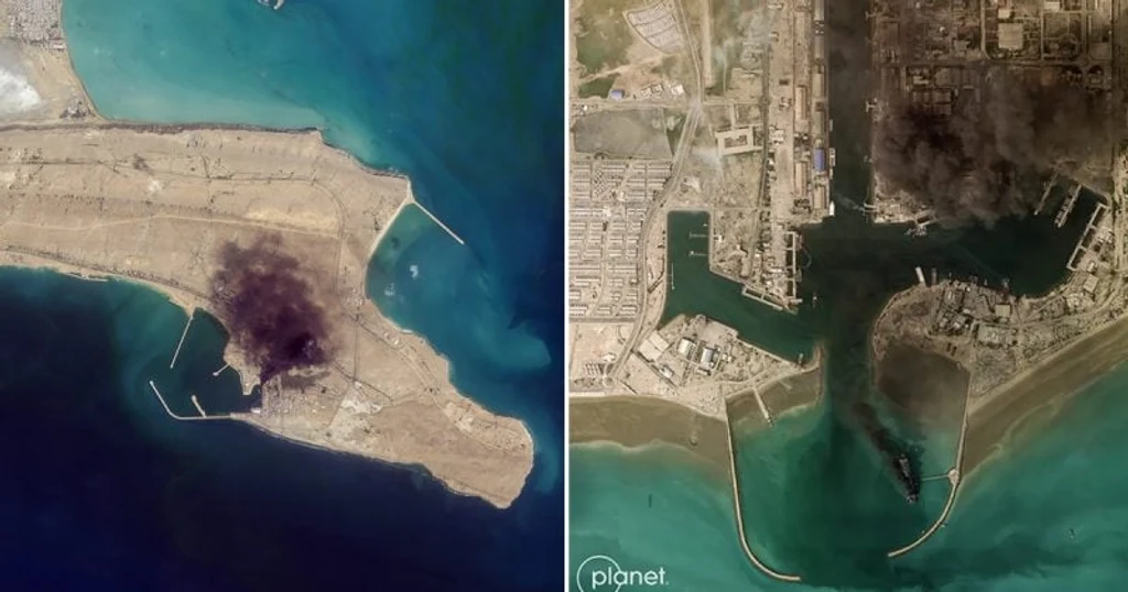 US Military Strikes in Iran Expand to Inland Sites