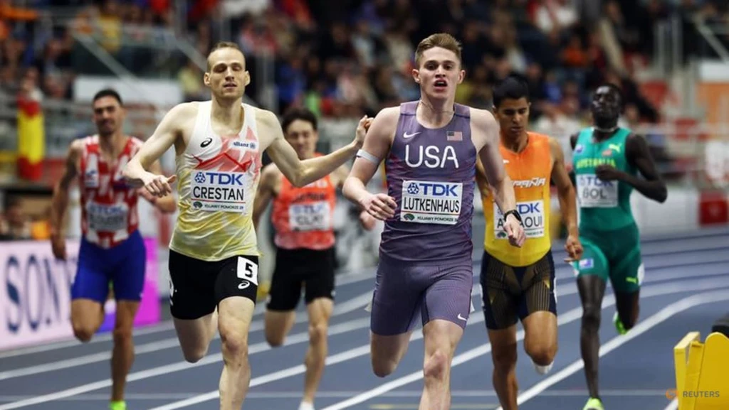 17-Year-Old Cooper Lutkenhaus Wins World Indoor 800m Gold
