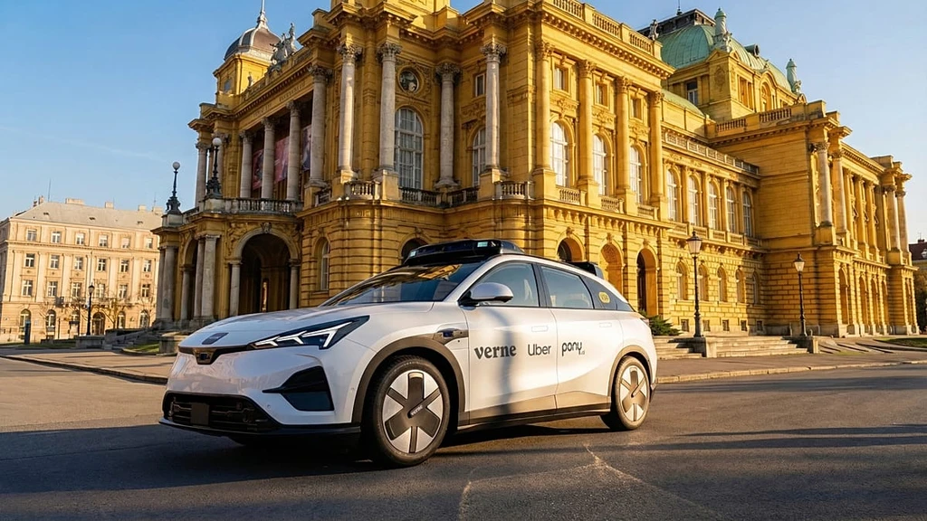 Verne, Uber, and Pony.ai Launch Europe's First Commercial Robotaxi Service in Zagreb