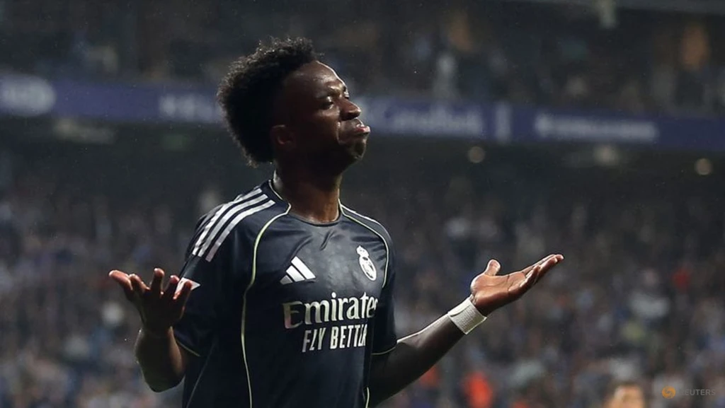 Vinicius Jr Double Keeps Real Madrid's La Liga Hopes Alive