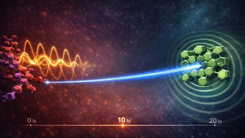 Physicists Discover Molecular 'Catapult' for Ultrafast Electron Transfer