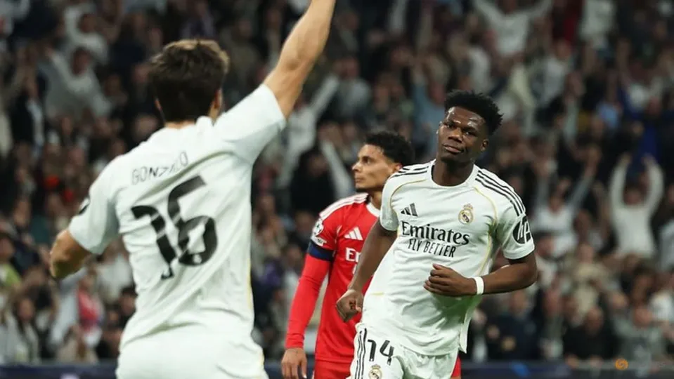 Real Madrid Advances to Champions League Round of 16 After 2-1 Victory Over Benfica