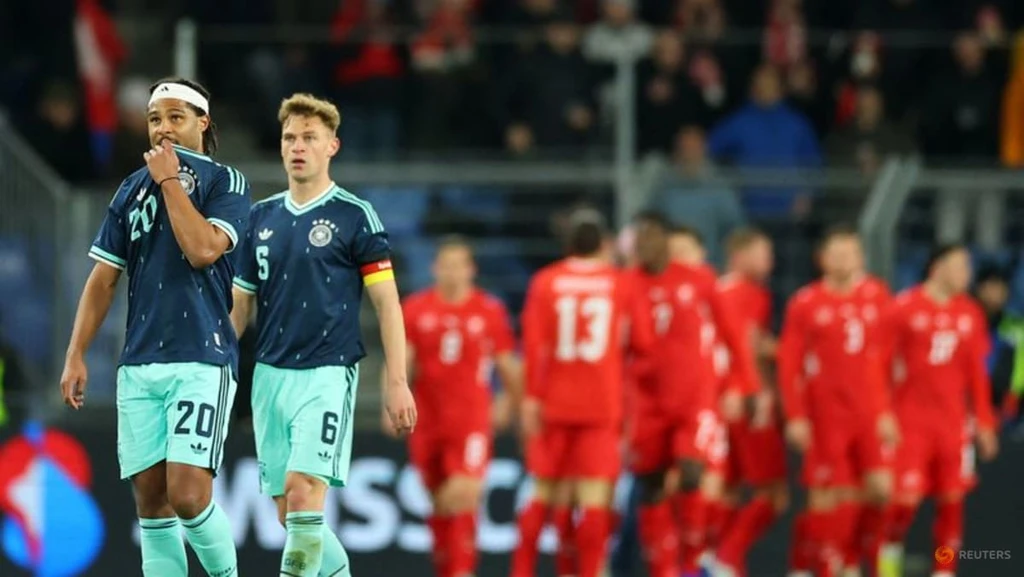 Wirtz shines with two goals as Germany beats Switzerland 4-3 in World Cup prep