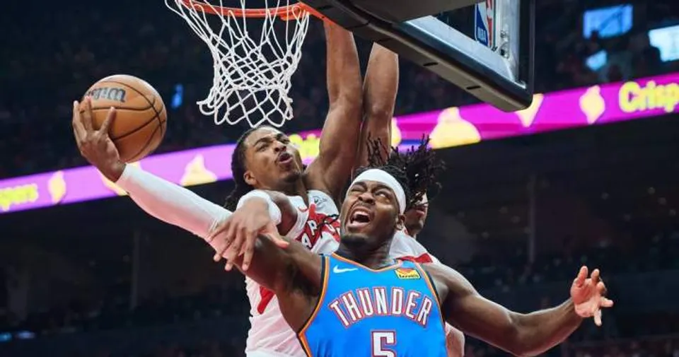 Wallace Sparks Thunder to Victory Over Raptors