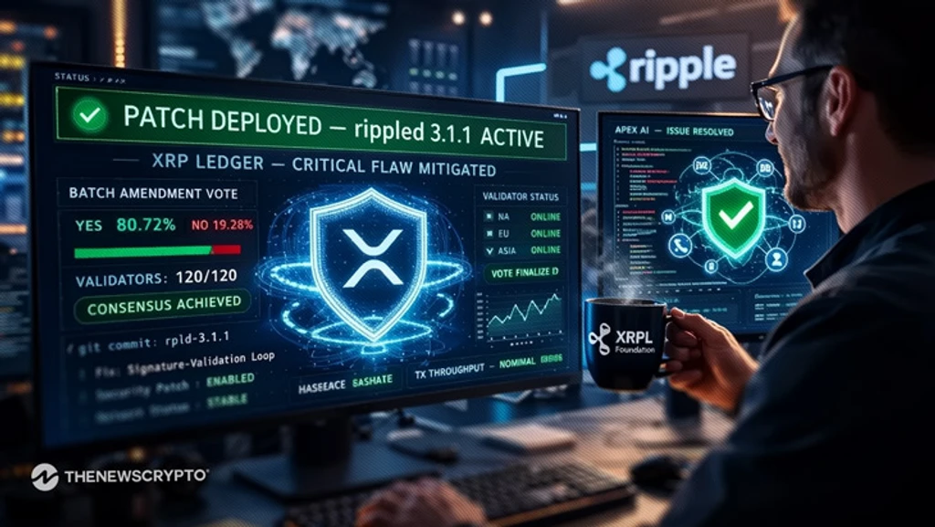 XRP Ledger's Critical Bug Patched Ahead of Mainnet Release